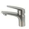 Buy cheap Commercial stainless stee brush finished wall-mounted hotel bathroom bathroom shower sets wash basin faucet set from wholesalers