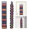 Buy cheap Legging Storage Organizer For Closet, Hanging Closet Organizer System, Grey Clothes Closets Holder With 20 Roll from wholesalers