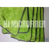 Buy cheap Green Plush Buffering Towel / High Absorbtion Microfiber Dusting Cloth For Windows Glass from wholesalers