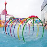 Flower Spray Aqua Park Fiberglass Water Amusement Equipment