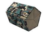 Multi Piece Camouflage Foldable Glasses Case