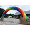Buy cheap Inflatable Arches Rainbow Archway Entrance Decoration Candy Arch For Advertising from wholesalers