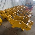 Customized Steel Hyundai Excavator Attachments Mini Hydraulic Quick Hitch