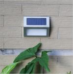 Daylight Sensor Solar Stainless Steel LED Stair Light Solar Wall Light Solar