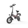 Buy cheap Anti Rust Chain Folding Electric Bicycle 350W Brushless Engine 12 Inch Lithium Battery from wholesalers
