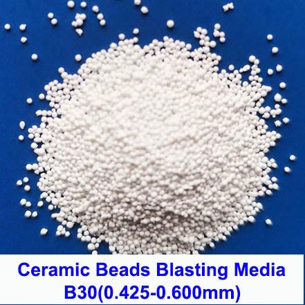 700HV Ceramic Bead Abrasive Zirconia Beads JZB20 JZB30 JZB40 JZB60 Metal Surface
