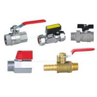 Buy cheap Pneumatic Accessories BV Brass Ball Valve 25bar With Both 1/4" Female Thread product