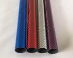High Modulus Carbon Fiber Equipment Multi-Color Kevlar Aramid Carbon Fiber Tube