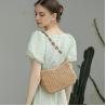 Buy cheap HERALD SMALL HANDMADE STRAW POCKETBOOK CROSSBODY BAG FOR WOMEN, SUMMER CHIC WOVEN HANDBAG SHOULDER PURSE WITH CHAIN from wholesalers