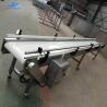 Buy cheap Sanitary White Belt Conveyor System with Food Grade PU Belt and 304 Stainless Steel Frame for Hygienic Transport from wholesalers