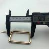 Buy cheap Gold Metal Mens Square Belt Buckle Clothing Accessories Decoration from wholesalers