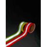 Buy cheap 50mm Reflective Webbing Fluorescent Yellow Reflective Tape Green Custom High Light Black from wholesalers