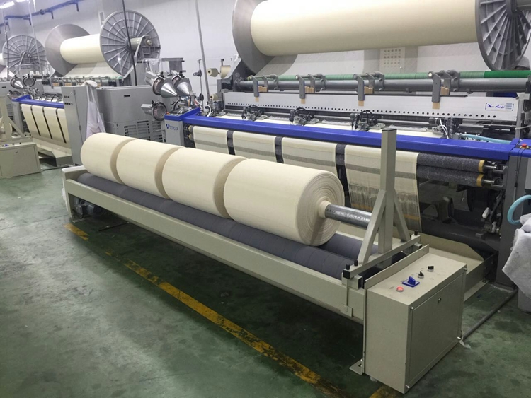 0.25kw Horizontal Fabric Winding Machine 1500mm Electric Motor Winding Machine