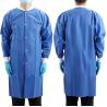 Buy cheap Sky Blue Lab Coats for Adults PPE Spp SMS 45GSM Splash-Proof Painting with Mao Collar from wholesalers