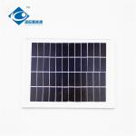 ZW-5W-12V Portable Solar Generator Power Charger 5W 12V Glass Poly Cristalline