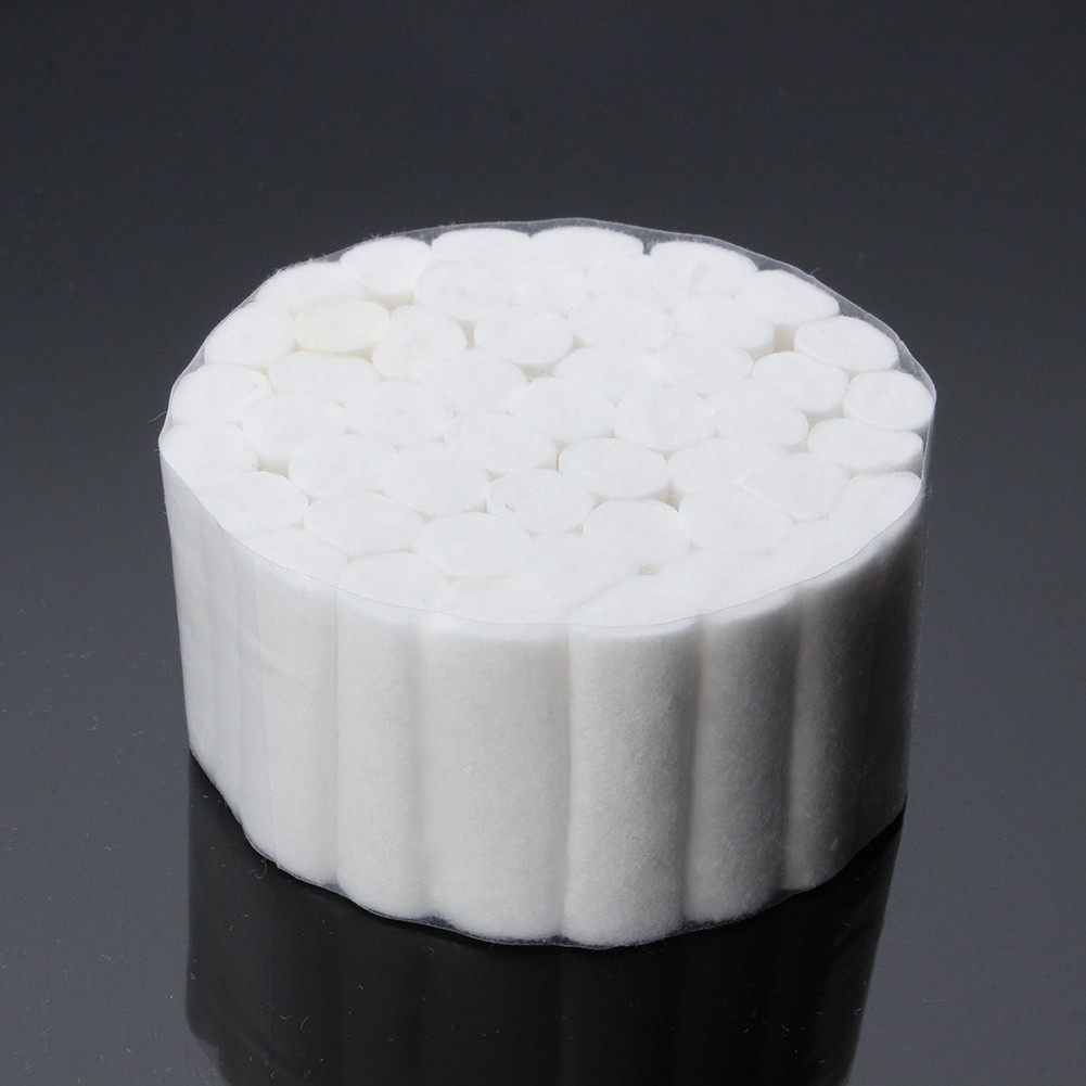 Convenient Dental Cotton Roll Non Chemical Additives For Cleaning Oral Wound