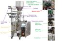 Automatic beans grains weighing filling sachet bag sugar granule packing machine
