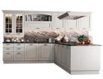Luxury Antique Classic Kitchen Cabinet 3C Certified For Home Furniture