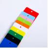 Buy cheap Plastic Tags PVC Blank Tag Rectangle Colorful Plastic Safety Tag from wholesalers