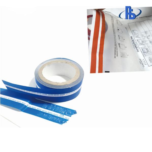 Buy cheap Security Bags Safety Sealing Tape Pet Temperature Sensitive Color Changing from wholesalers