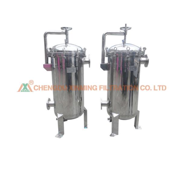 Buy cheap Stainless Steel / Carbon Steel Multi Bag Filter , Bag Cartridge Filter For Beverage Industry from wholesalers