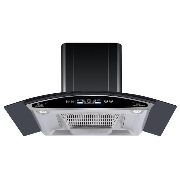 Buy cheap Household Electric Arc Glass Chimney Hood 220V Rear Vent from wholesalers