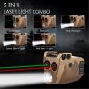 Buy cheap Red Green Small Pistol Laser Sight 650nm / 520nm Tactical Laser Light Combo ODM from wholesalers