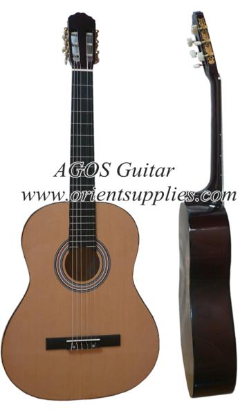 Buy cheap 39inch Basic Spruce plywood Classical guitar natural CG964 from wholesalers