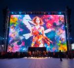 Flexible Digital FHD Led Display P4 Outdoor SMD1921 High Brightness