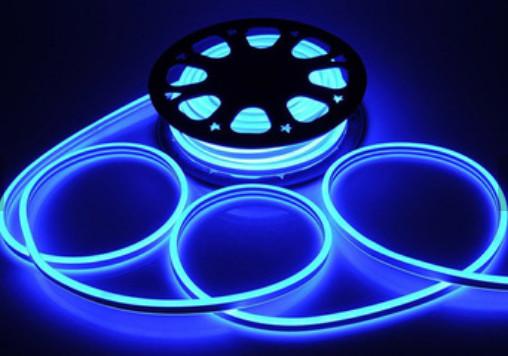 Buy cheap 8x10mm Decorative LED Rope Light UV Resistant Neon Tape Light For Logo Sign from wholesalers