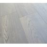 Buy cheap medium grey stained russian oak engineered wood flooring, different grades are available from wholesalers
