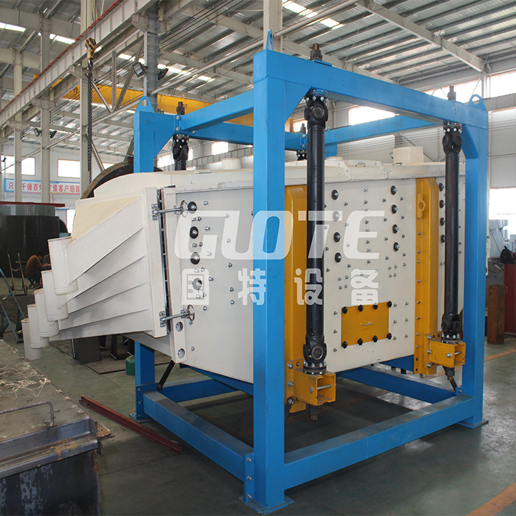 Square Vibrating Screen for Silica Frac Sand Gyratory Separation in Energy Mining Sector
