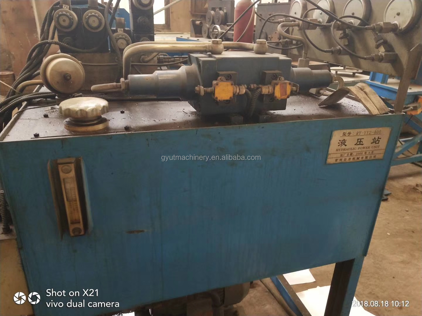 Second Hand Extrusion Machine for Copper Busbar After Service Video Technical Support