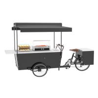 Buy cheap Custom Electric Burger Food Cart With Fryer / Refrigerator And Iron Plate product