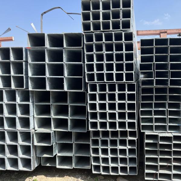 EN AISI S235 Galvanized Metal Square Tube ASTM A106 A36 Hot Dip Galvanized