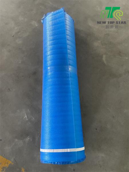 Buy cheap 2mm Blue Hardwood Flooring Underlayment 20KG/M3 EPE With 0.02mm PE Film Overlap from wholesalers