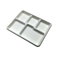 Buy cheap School Bagasse Biodegradable Food Trays 260x210x24mm product