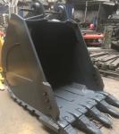 Customized stone bucket Q355B standard clean bucket for excavator