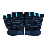 Buy cheap Black Workout Hand Gloves , Wrist Wrap 10.5 Inch Weighted Exercise Gloves product