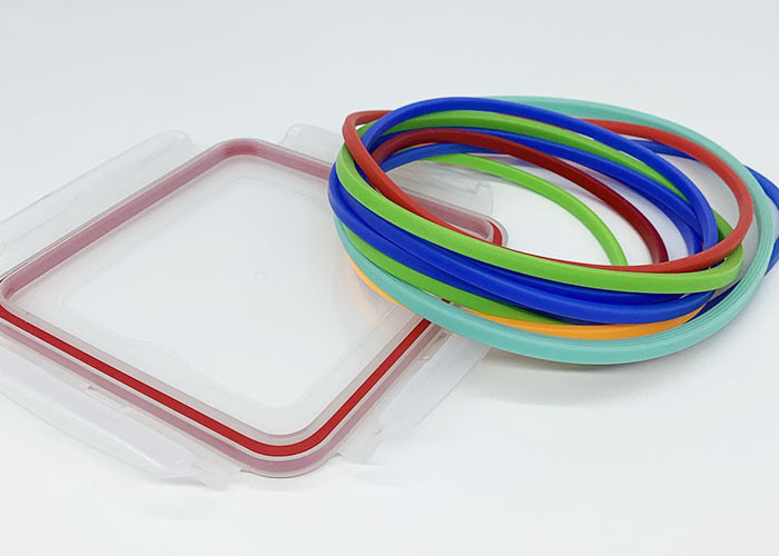 Leak Proof Airtight Box Silicone Gasket Heat Resistant Silicone Seal Anti Wear