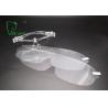 Buy cheap Anti Fog Dental Protective Wear , Dental Disposable Eye Shields With Frame from wholesalers