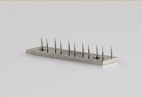 Buy cheap OEM Durable Textile Machinery Spare Parts , Stenter Machine Steel Pin Plates from wholesalers