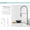 Buy cheap Spring Spout Flexible Kitchen Faucet Deck Mounted Basin Taps OEM HOMEKA from wholesalers