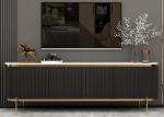 Simple Living Room TV Unit Matching Coffee Table