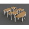 Buy cheap Supermarket Wooden Shop Shelving ISO Certification MDF Boards Material OEM ODM from wholesalers