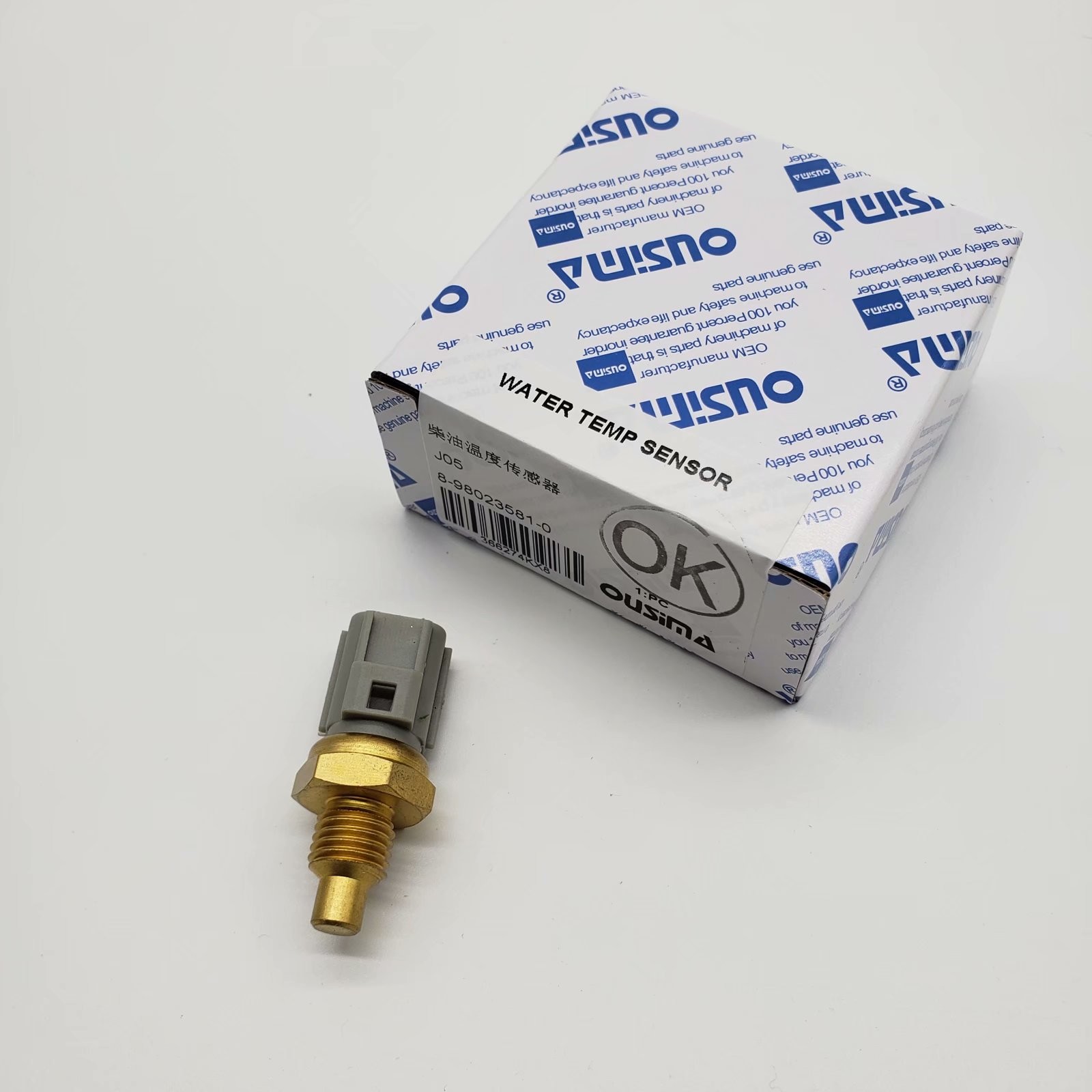 OUSIMSA Excavator Water Temperature Sensor 8-98023717-0 Fuel Coolant Temp Switch For SH350A5