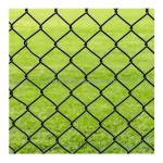 6 Feet High PVC Coated Cyclone Wire Mesh Chain Link Fence Long Lasting Fence