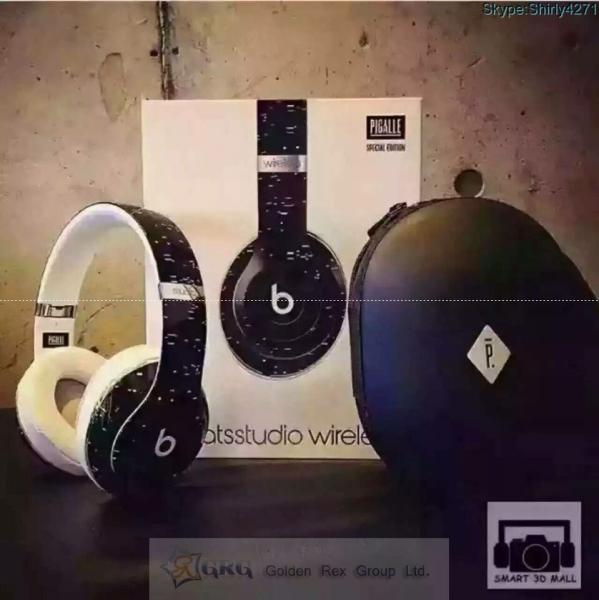 New Pigalle X Beats By Dre Studio Wireless Over-Ear Headphones Limited Edition
