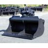 Buy cheap PC200 Excavator Tilt Cleaning Bucket with Single cylinder from wholesalers
