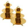 Buy cheap Dessert Three Layers Disposable Party Paper Cupcake Stand from wholesalers